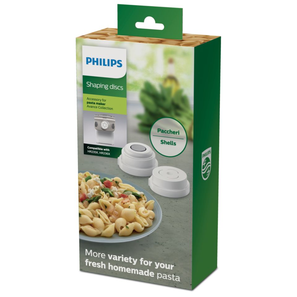 antydning bladre Slid Avance Collection Pasta and Noodle Maker Accessory Kit HR2490/00 | Philips
