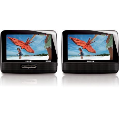 PET7402A/37  Portable DVD Player