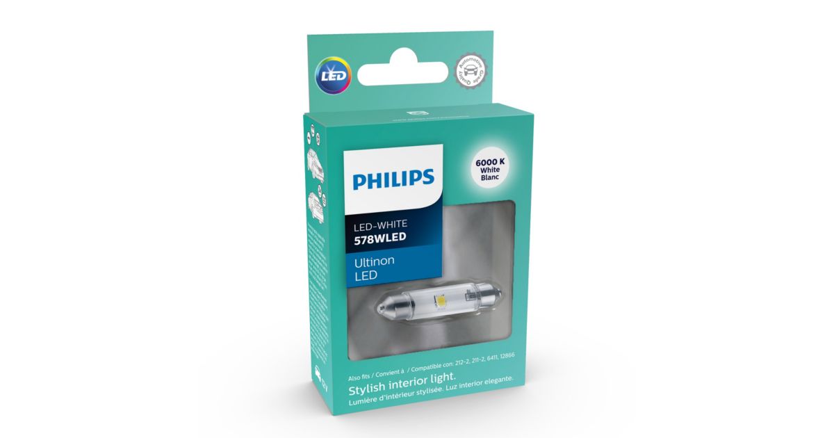 その他 PHILIPS LED Ultinon LED Interior car light 578ULWX1 | Philips