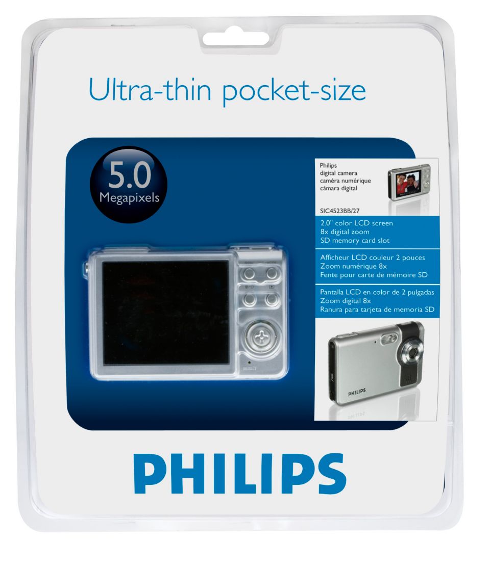 Digital Camera SIC4523BB/27 | Philips
