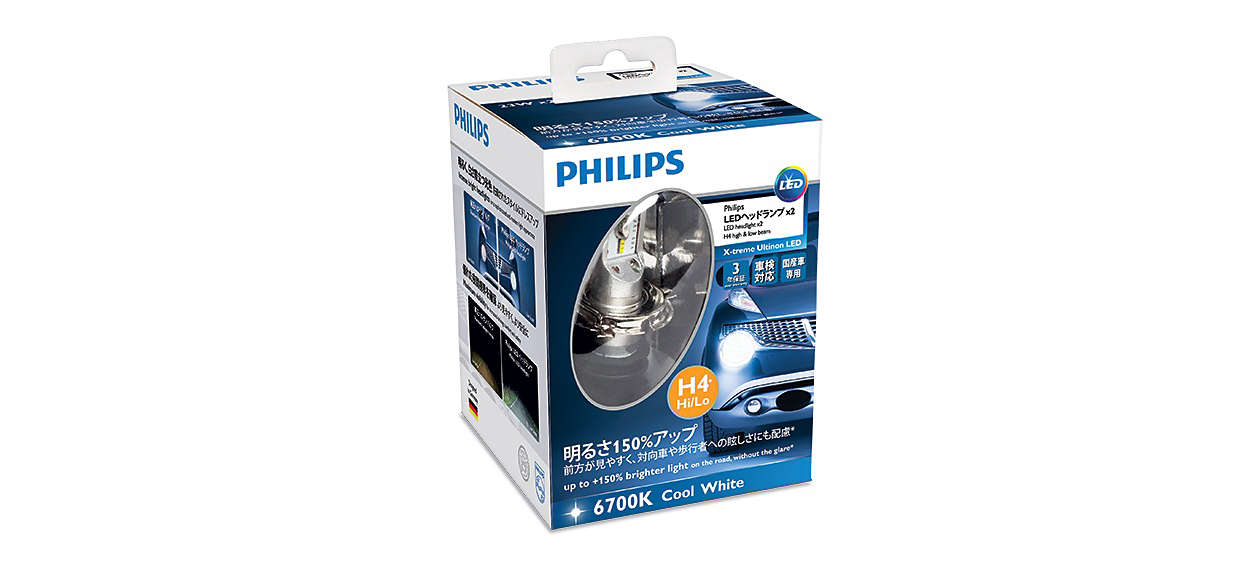 X-tremeUltinon LED ヘッドランプ用バルブ<br> 12901HPX2 | Philips