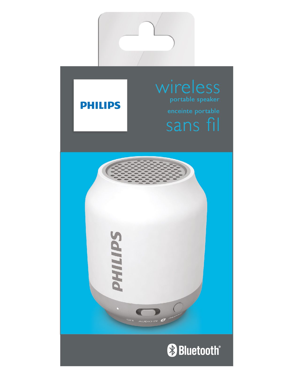 ワイヤレスポータブルスピーカー BT50W/00 | Philips