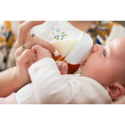 Supports baby's individual drinking rhythm