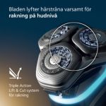 Nära rakning som varar länge, intelligent hudkomfort