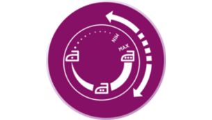 Grotere temperatuurregelaar voor eenvoudiger instellen van temperatuur