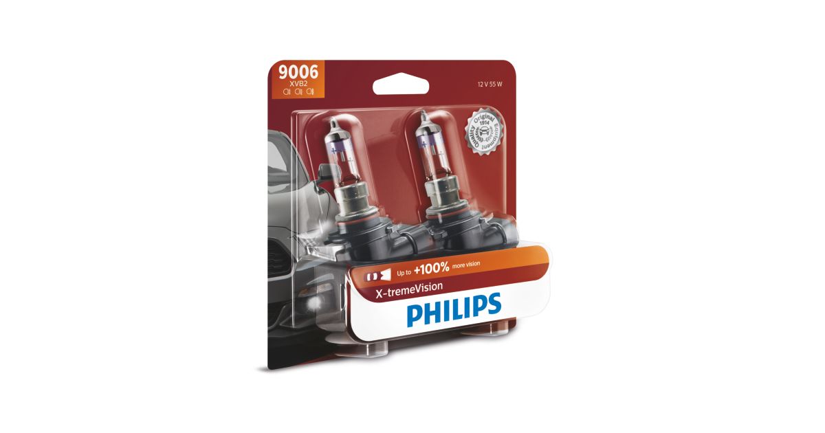 X-tremeVision upgrade headlight bulb 9006XVB2 | Philips