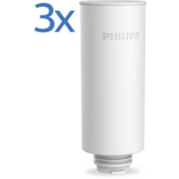 PHILIPS GoZero Next-gen Instant Water Filter Pitcher, Rechargeable Battery,  Mirco-X Clean Technology, 3L 12 Cups, 1L/min Fast Flow, Countertop