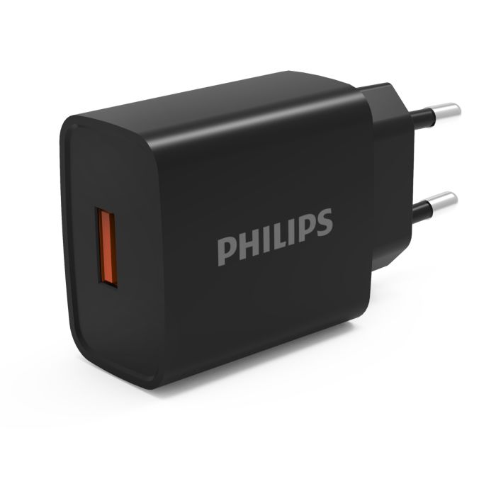 Wall charger with USB-A port