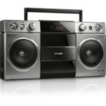 Retrostiilis kaasaskantav muusikamängija