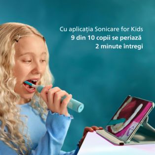 Sonicare For Kids Smart Periuţă de dinţi reîncărcabilă