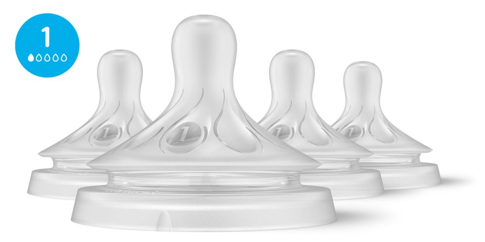 Supports baby's individual drinking rhythm