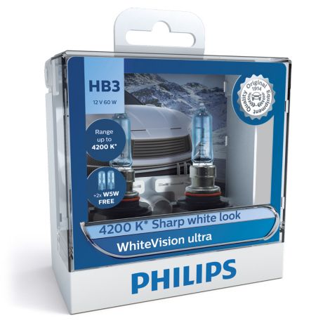 9005WVUSM WhiteVision ultra Bóng đèn pha xe hơi
