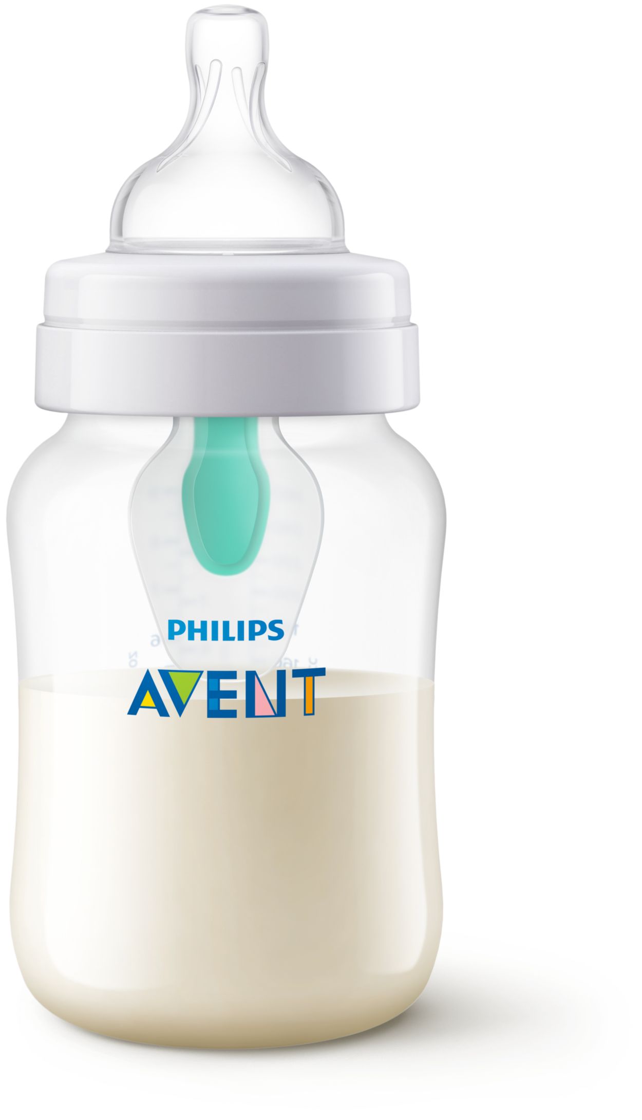 Philips Avent Anti-colic Baby Bottle With Airfree Vent - Clear - 4oz :  Target