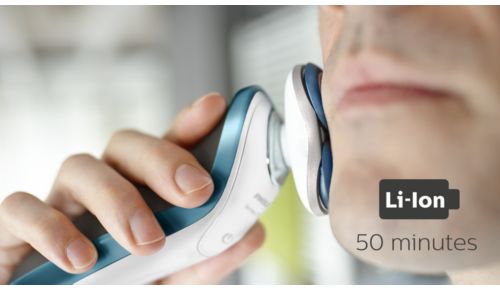 50 minuten snoerloos scheren