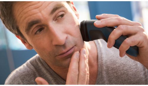 40 minutes of cordless shaving from an 8 hour charge