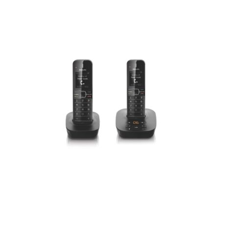 CD4852B/FR BeNear Téléphone fixe sans fil avec répondeur
