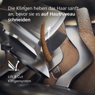 i9000 Prestige Elektrischer Nass- und Trockenrasierer mit SkinIQ