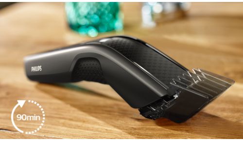 Op til 90 minutters ledningsfri brug