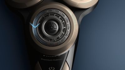 引导须发进入适当位置，实现贴面剃须