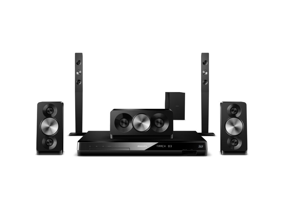 Philips high bass cheap home theater