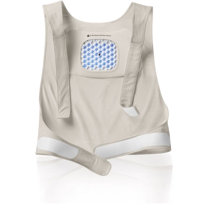 Comfortabele patchhouder voor de bovenrug