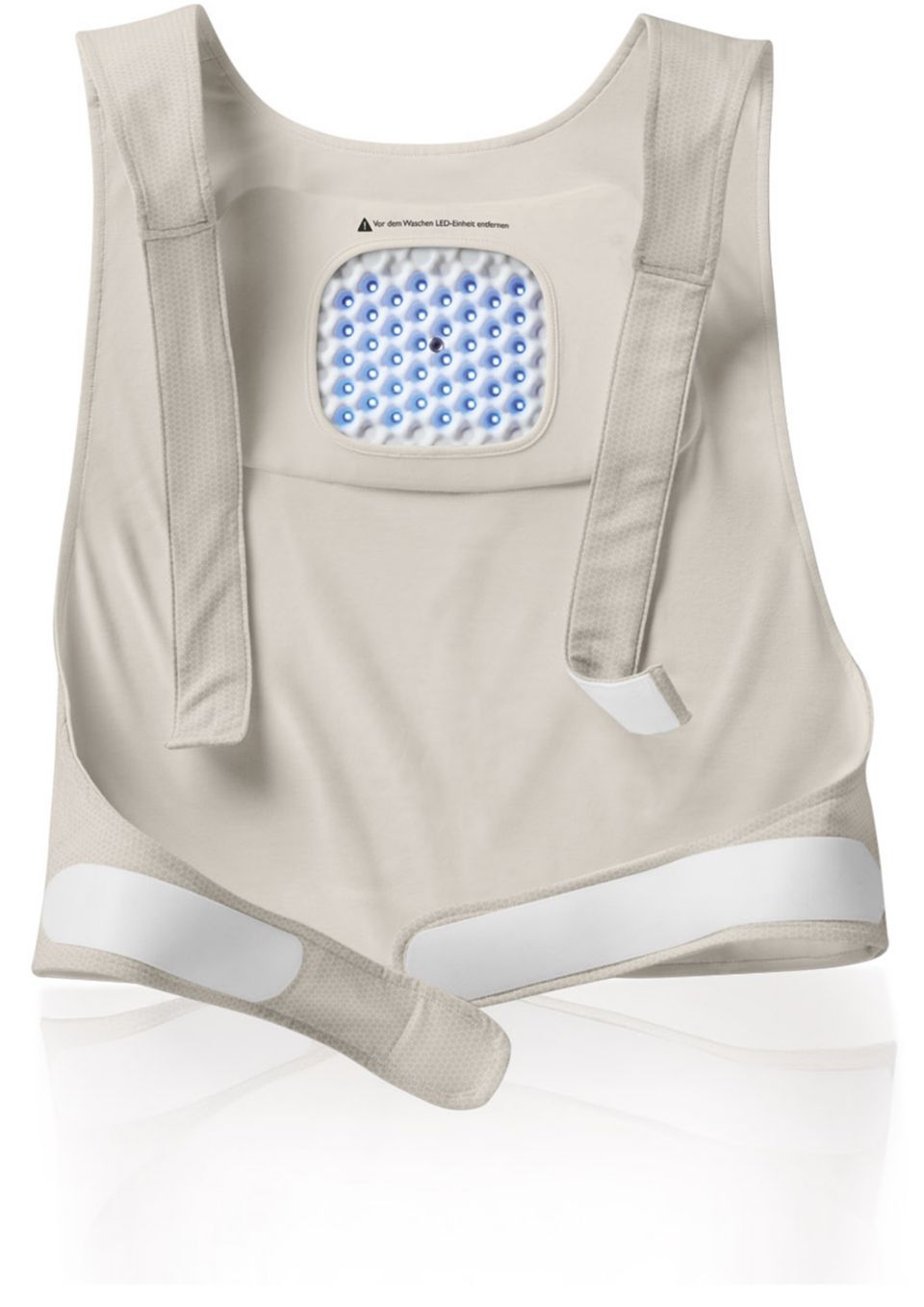 Comfortabele patchhouder voor de bovenrug