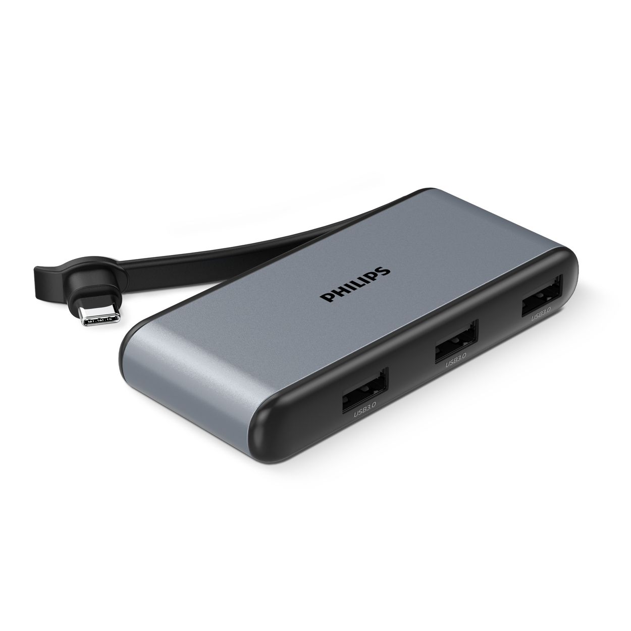 Ce Hub USB-C 3.1 permet d'obtenir 5 ports différents