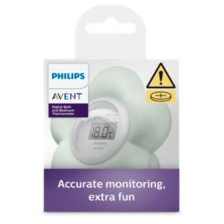 Avent Digitales Bad- und Raumthermometer