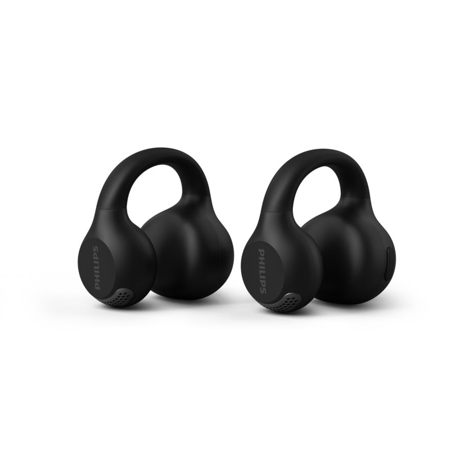 Ear-cuff style. Open-ear fit.