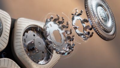 Cuts in every direction with space-grade steel blades