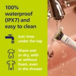 Easy and skin-friendly intimate shave