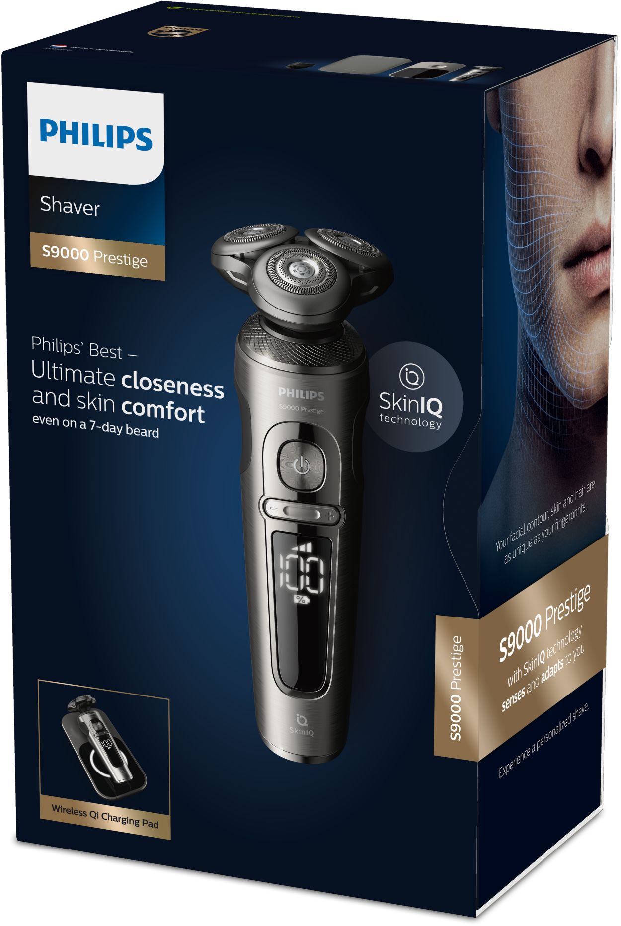 Shaver S9000 Prestige Wet & dry electric shaver, Series 9000 