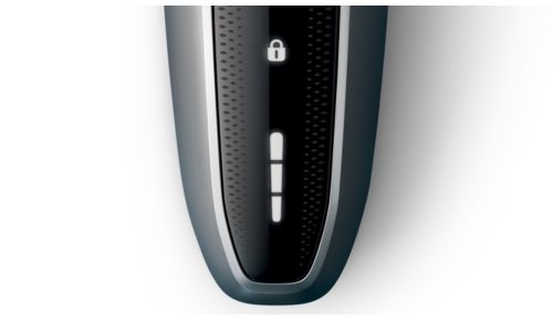 3-level battery and travel lock Indicators