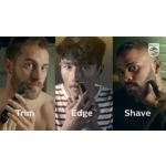 Trim, edge and shave any length of hair