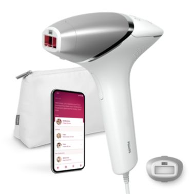 جهاز إزالة الشعر بتقنية IPL مع SenseIQ