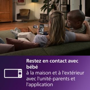 Avent Ecoute bébé Écoute-bébé connecté