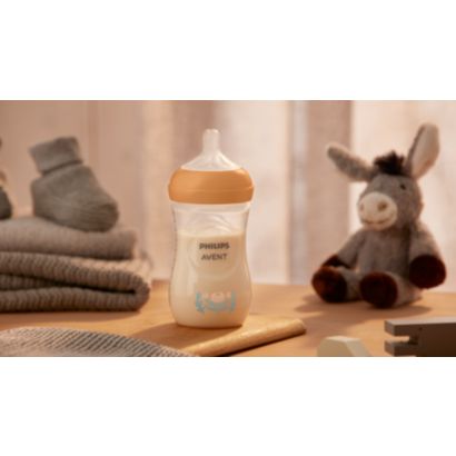 Supports baby's individual drinking rhythm