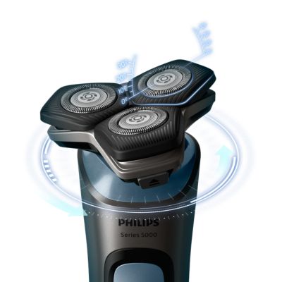 Les têtes flexibles suivent les contours de votre visage