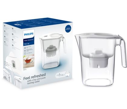 PHILIPS AWP2936WH - Carafe filtrante 3L - Bec antipoussiere pour