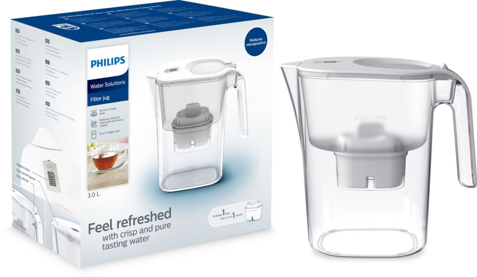 Philips Filtro De Agua Ontap AWP3705P1/10 MICROFILTRACIÓN Con PANTALLA Digital Capacidad De Filtracion De 1000 L 85713685