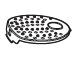 Granulating insert