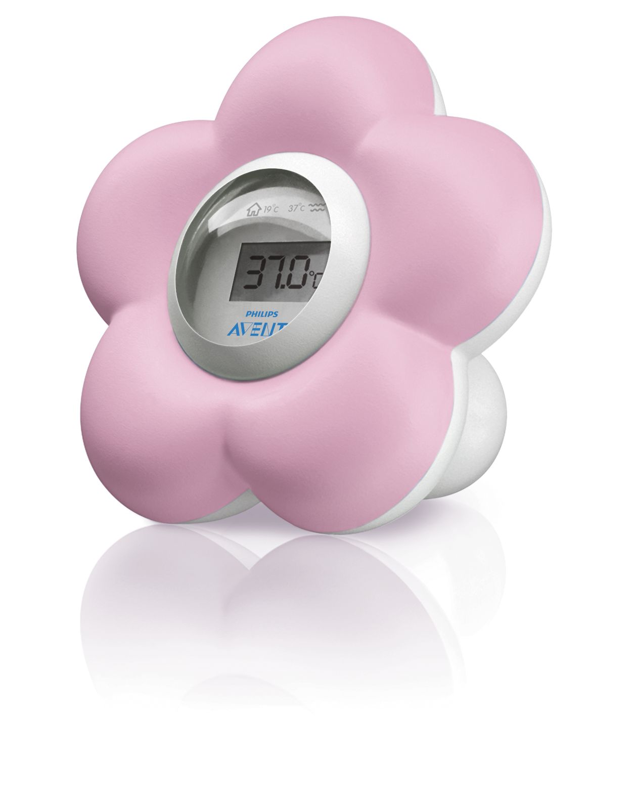 een kopje seksueel Zonder hoofd Babybad- en kamerthermometer SCH550/21 | Avent