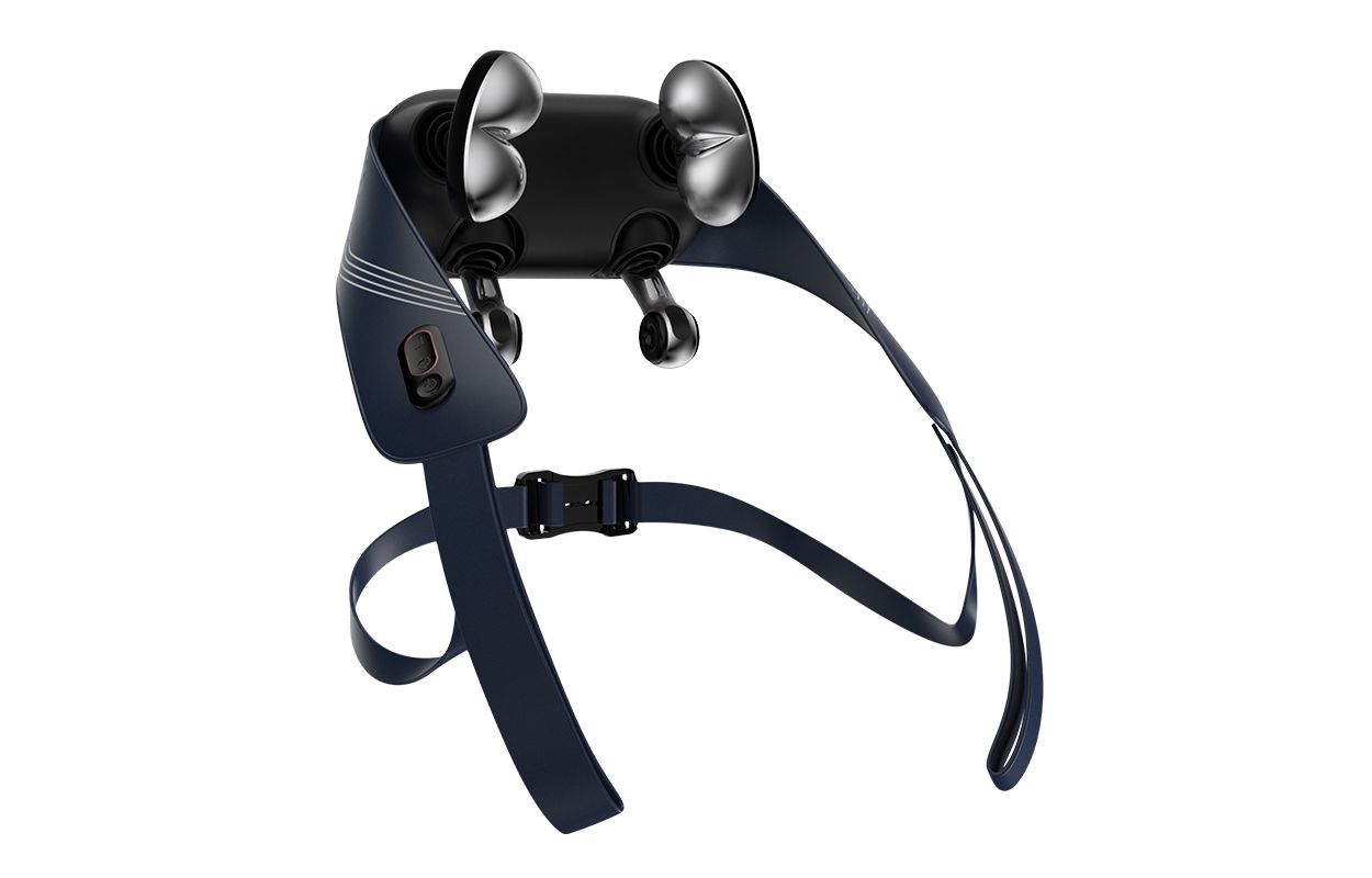 어깨와 목을 위한 6D 메탈 헤드 마사지기