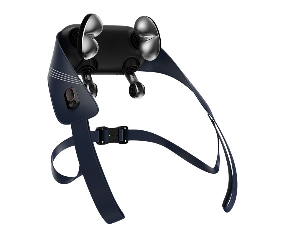 어깨와 목을 위한 6D 메탈 헤드 마사지기