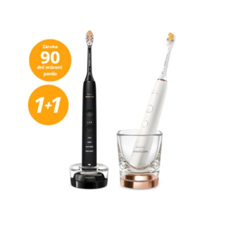 HX9914/69 Philips Sonicare 9000 DiamondClean Sonický zubní kartáček s aplikací