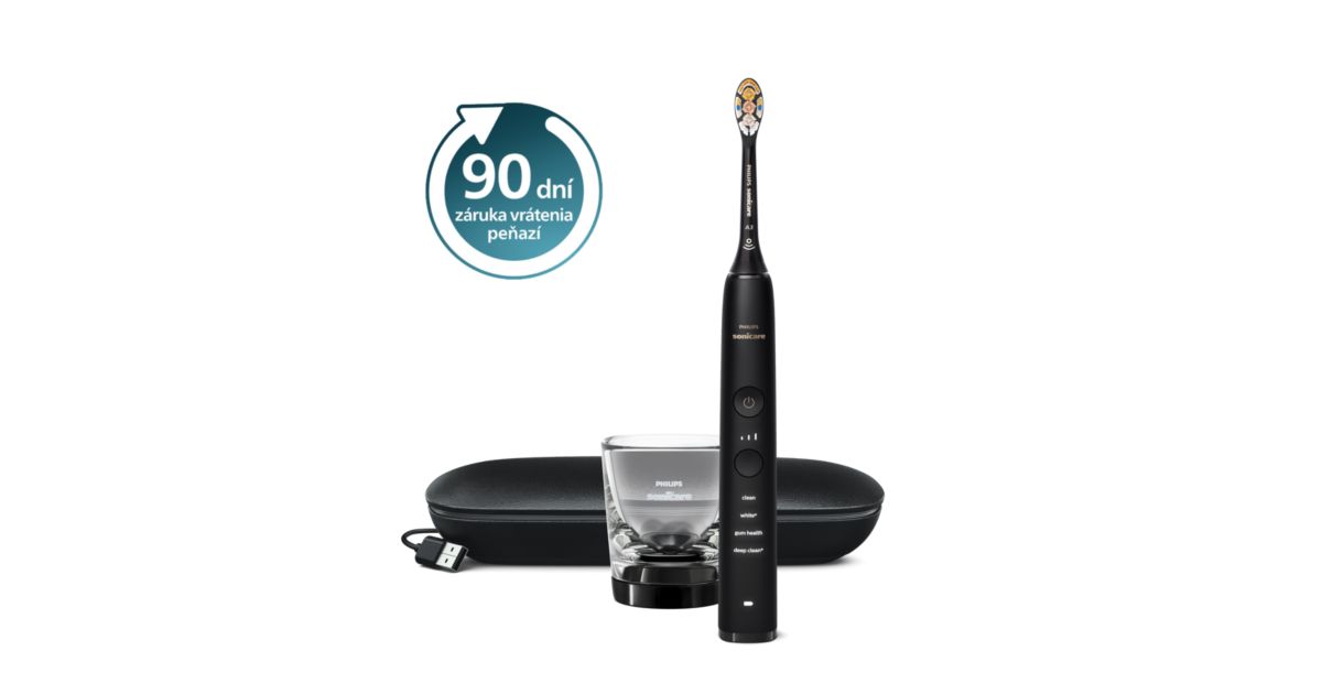 Philips Sonicare DiamondClean 9000 Nabíjateľná zubná kefka HX9911/17 - hlavný produktový obrázok Philips