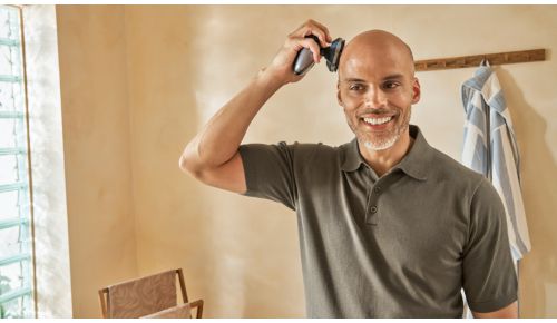 90 minutters ledningsfri barbering efter en fuld opladning