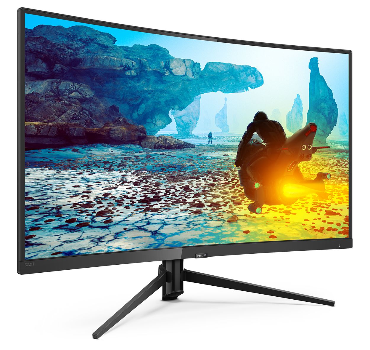 Gaming Monitor Full HD Curved LCD display 322M7C/93 | Philips