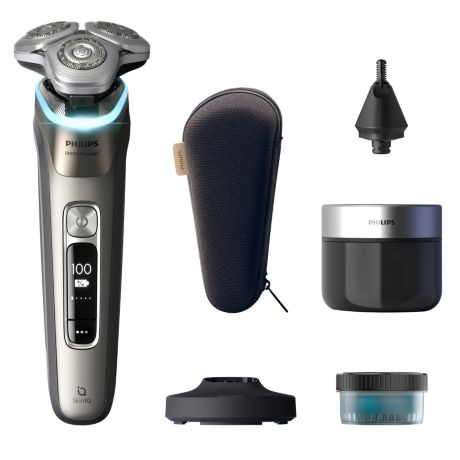 XP9203/32  Shaver S9000 Prestige SP9840/31 Wet & dry electric shaver, Series 9000