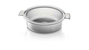 Steaming bowl for soup, stew, rice and more
